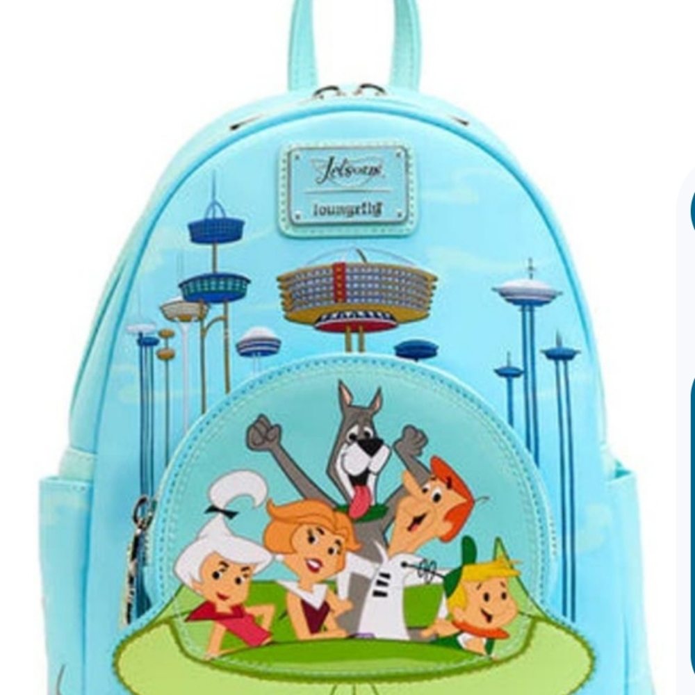 Lounge fly Jetsons Backpack and Wallet